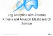 Log Analytics with Amazon Elasticsearch Service and Amazon Kinesis - March 2017 AWS Online Tech Talks