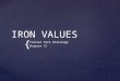 Iron Values TPC Chapter 11