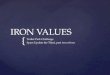 Iron Values TPC, Spare 3, part 2/2