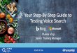 Your Step By Step Guide to Testing Voice Search By Purna Virji