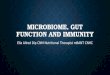 Microbiome, gut function and immunity final