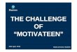 The challenge of 'motivateen', by Marta Cervera at Pearson-Anaya Training Event for Secondary Teachers