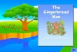 Gingerbread man-story-book