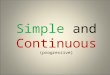 Present simple vs countinuous