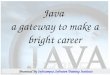 Java : a gateway to make a bright career