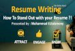 Resume Writing Session for entry level