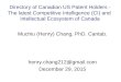 The archived Canadian US Patent Competitive Intelligence Database (2015/12/29)