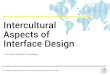 Intercultural Aspects in Interface design