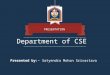 Marketing of CSE Department