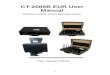 CT-2085B EUR User manual WIFI 2.4ghz 5ghz gsm 2g 3g 4g 8 antennas 18w briefcase jammer