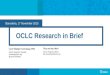 OCLC Research in brief