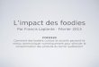 Impact des foodies