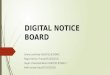 Digital noticeboard using vb