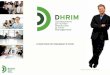 DHRIM Corporate Presentation