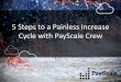 Webinar-5 Steps to a Painless Increase Cycle with PayScale Crew