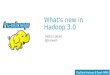 What's new in hadoop 3.0