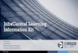 JobsCentral Learning Media Kit