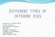 Types of Offshore Oil and Gas rigs