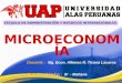 Curso de Microeconomía  - TEMA : ESTRUCTURAS DE MERCADO