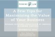 Secrets of Maximizing The Value of Your Small Business