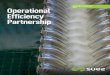 Operational Efficiency Partnership - improve the performance of water treatment