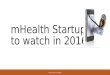 M health startups to watch in 2016