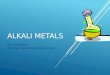 Alkali metals chemistry pro presentation professional