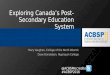Exploring Canada's Post-Secondary Education System