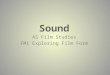 Film Sound Analysis intro