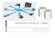 Introduction of DBMS
