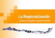 Regionalizacion 2016