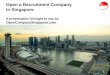 Open a Recruitment Company in Singapore