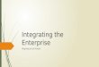 DevOps Integrating the Enterprise