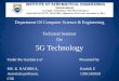 5G the Future of next Generation of communication