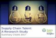 Supply Chain Talent Study - MARCH 2017 - Preliminary Summary Charts