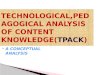 Technological,pedagogical analysis of content knowledge(tpack) 2