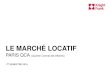 Le marché locatif de Paris QCA - 1er semestre 2016