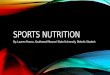 Education Project Sports Nutrition Presentation