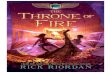 O trono de fogo   livro 2 - as crônicas dos kane - rick riordan