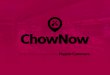 ChowNow Sales Demo Presentation