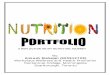 Portfolio for nutrion