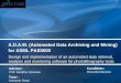 A.D.A.M. (Automated Data Archiving and Mining) for ASML PAS5500