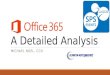 Office 365; A Detailed Analysis - SPS Lagos 2017