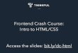HTML/CSS Crash Course (april 4 2017)