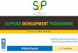 Supplier Development Program - UNDP, Pakistan