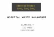 Hospital waste managemnt