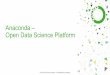 Easy Data Science Deployment with the Anaconda Platform