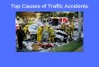 Top causes of traffic accidents