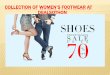 Collection of women's fashion footwear at dealsothon