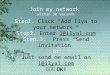 Join my network